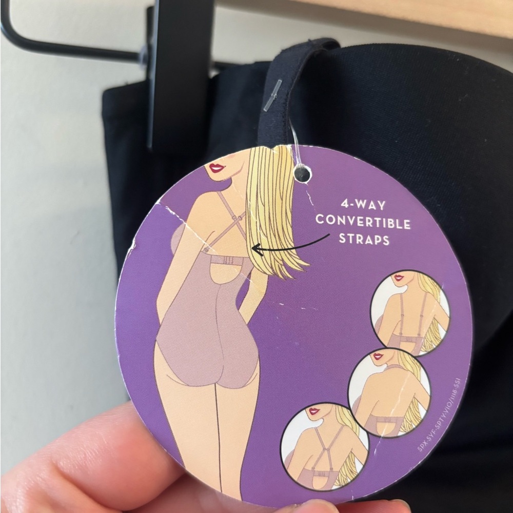Never Worn Spanx Suit Your Fancy Strapless Bodysuit *one strap missing - Picture 5 of 8